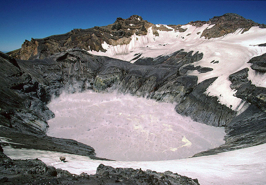 Glaciers and volcanoes
