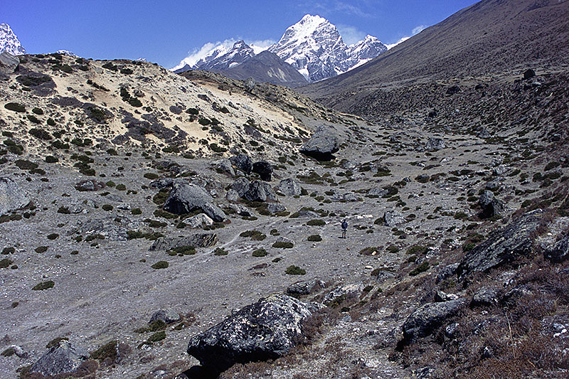 Below Khumbu Glacier