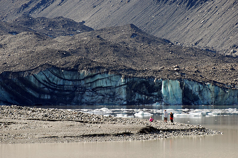 Hooker Glacier and Valley, terrestrial photos