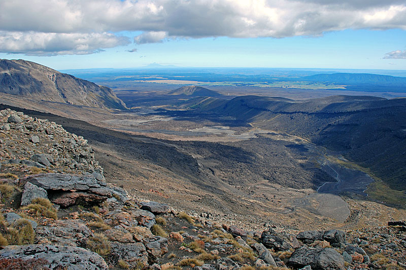 Ruapehu: earlier glacial activity (Pleistocene Epoch)