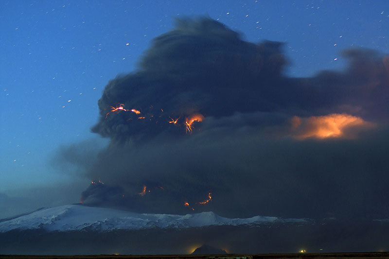 Eyjafjallajkull: subglacial volcanic eruption (continued)