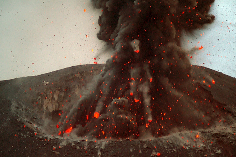 Anatomie einer Eruptionssule