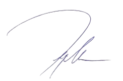 signature of Teju Cole