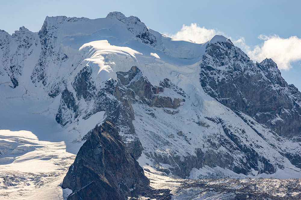 Landslide over Vadret da Tschierva 2024