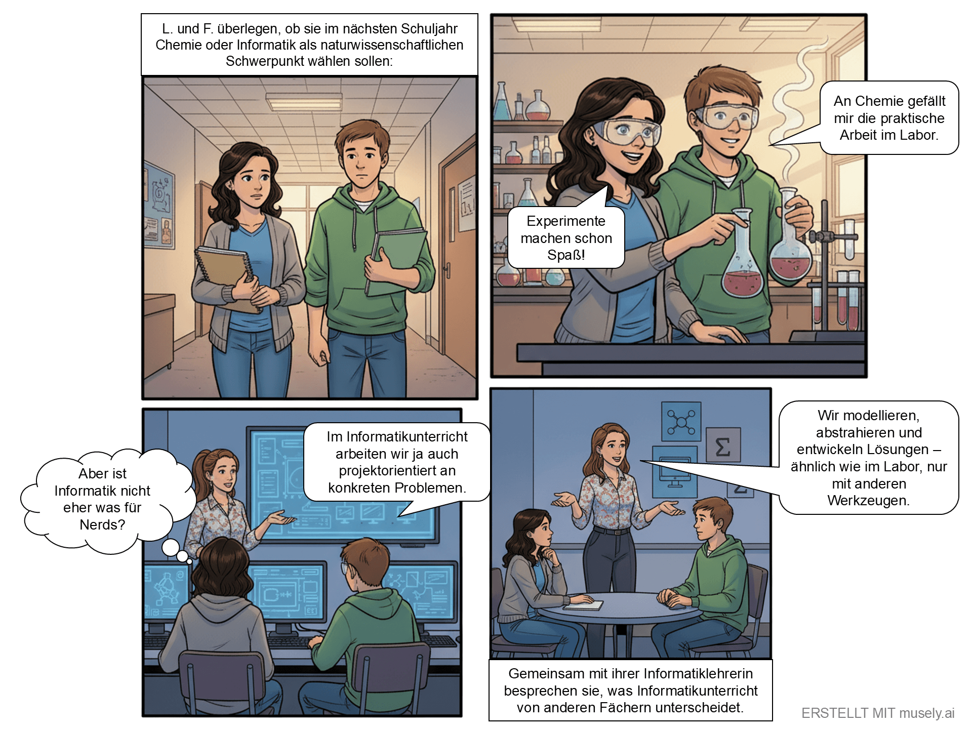 SwissEduc - Informatik - Charakteristik des Informatikunterrichts